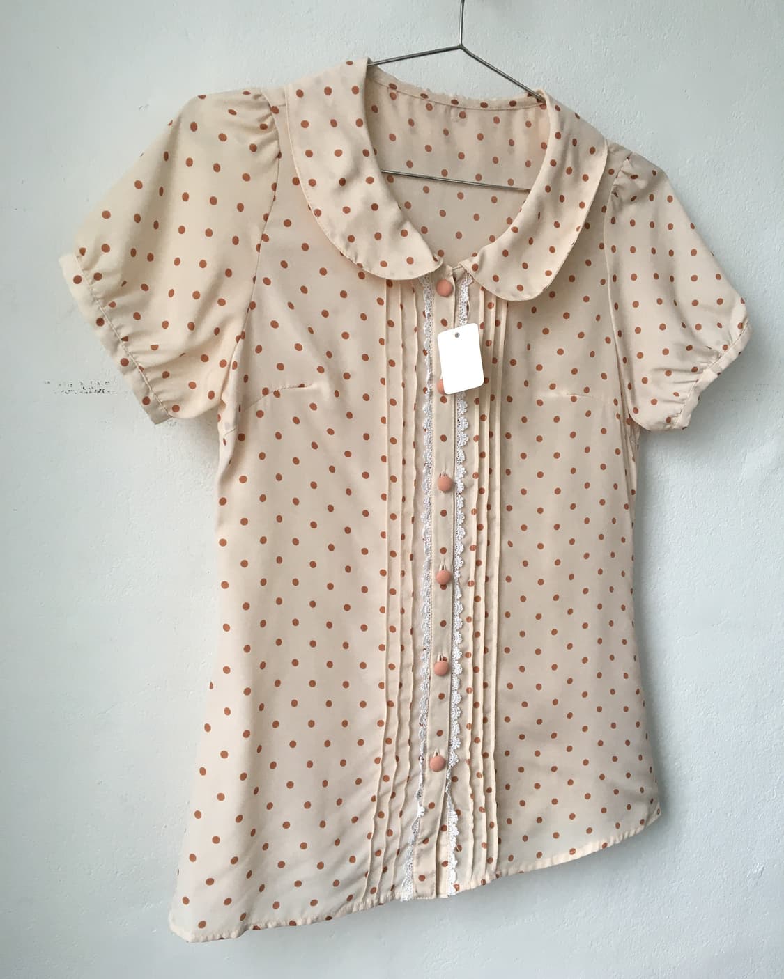 Dot pattern blouse 상품이미지4