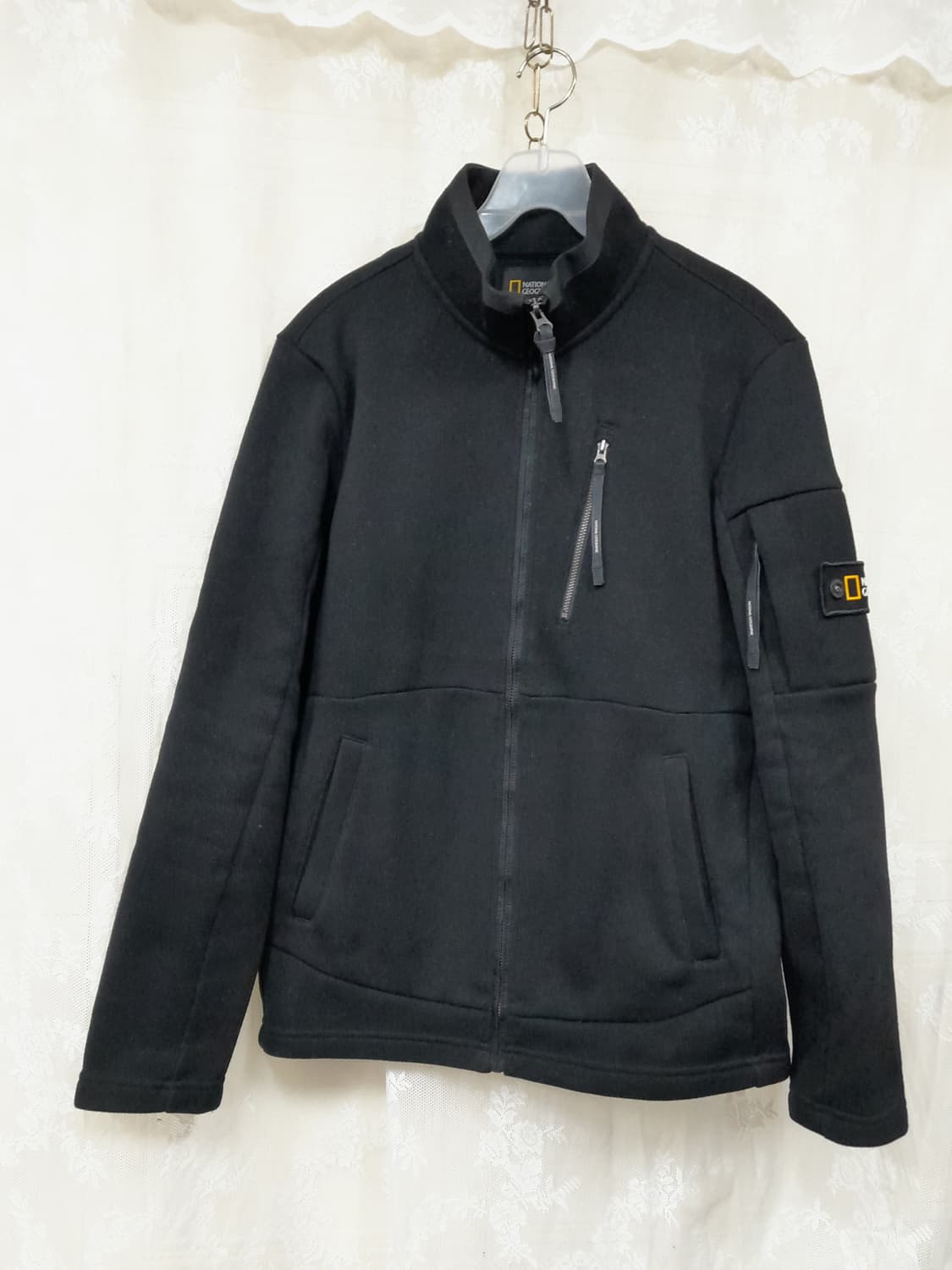 내쇼날지오그래픽 블랙 플리스자켓 상품이미지8