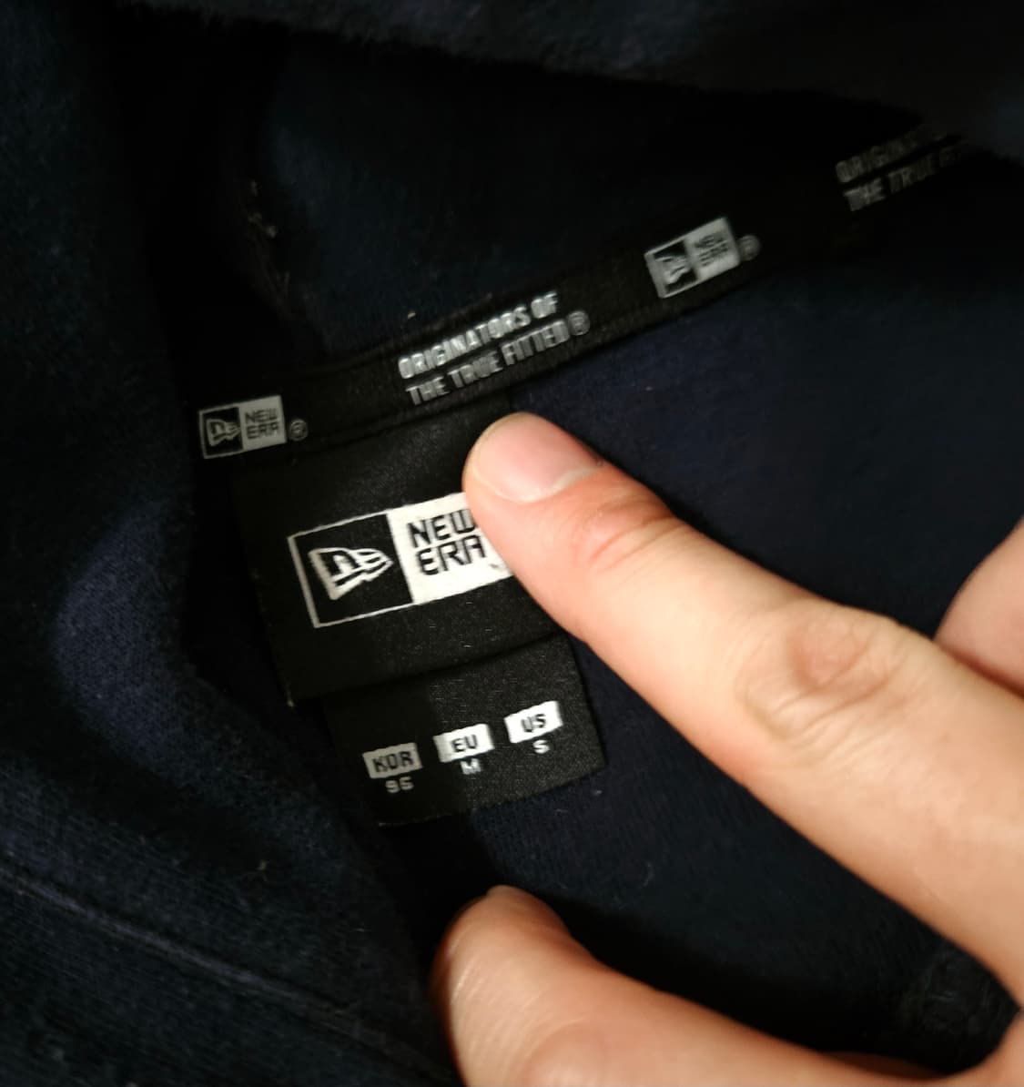 뉴에라(NewEra) 22aw 뉴욕양키즈 빅로고 후드 티셔츠 상품이미지9
