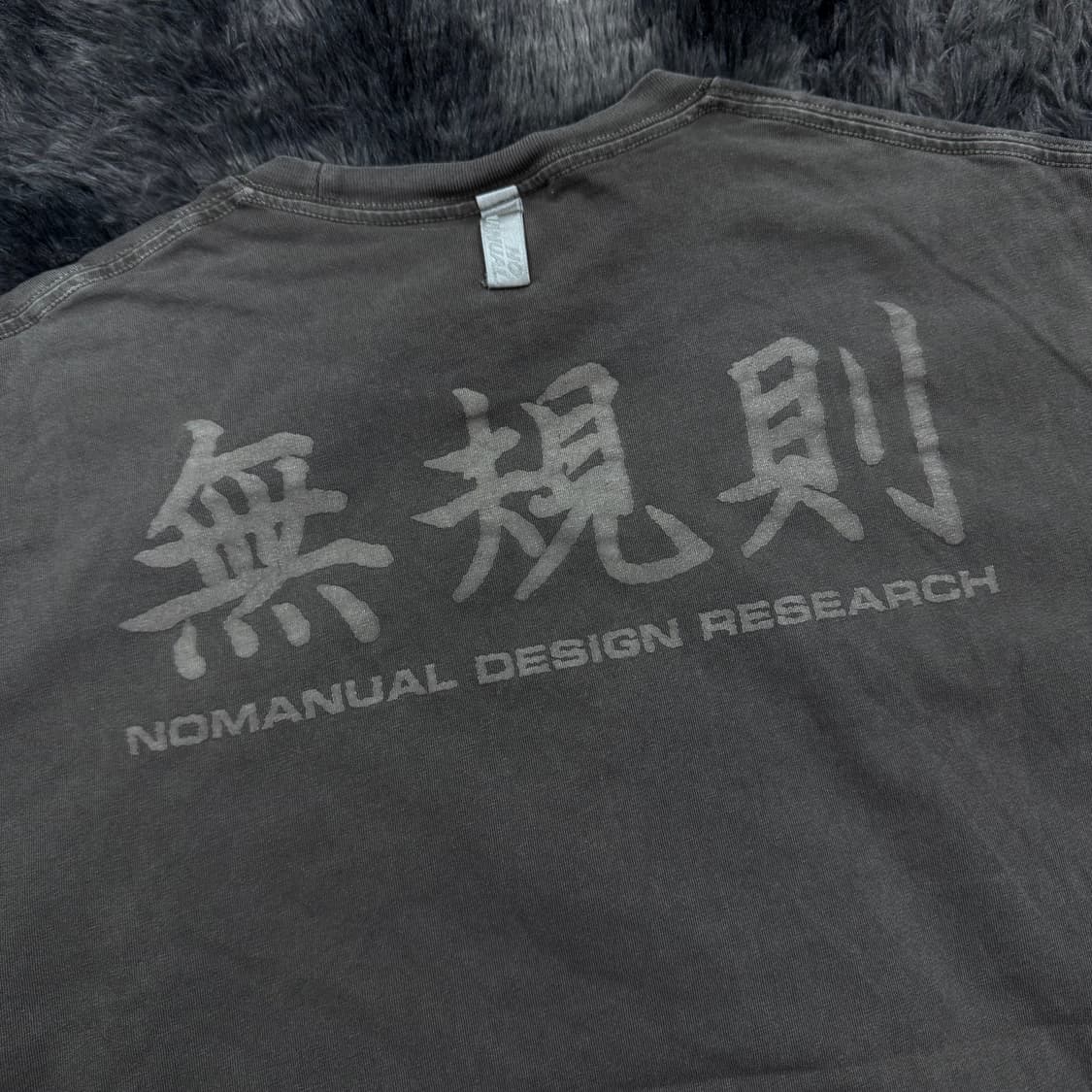 투티/0093 노매뉴얼 그레이 워싱 반팔  상품이미지5