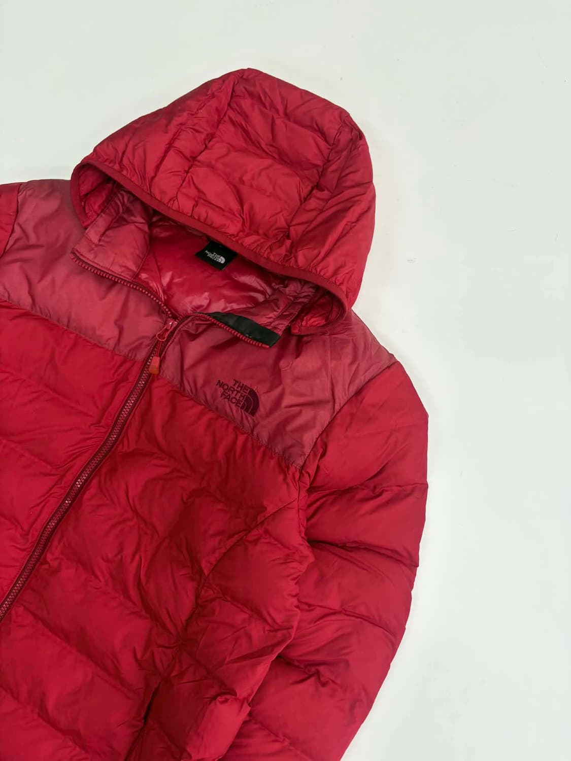 [XL] 노스페이스 버건디 경량 후드 패딩 자켓 상품이미지6