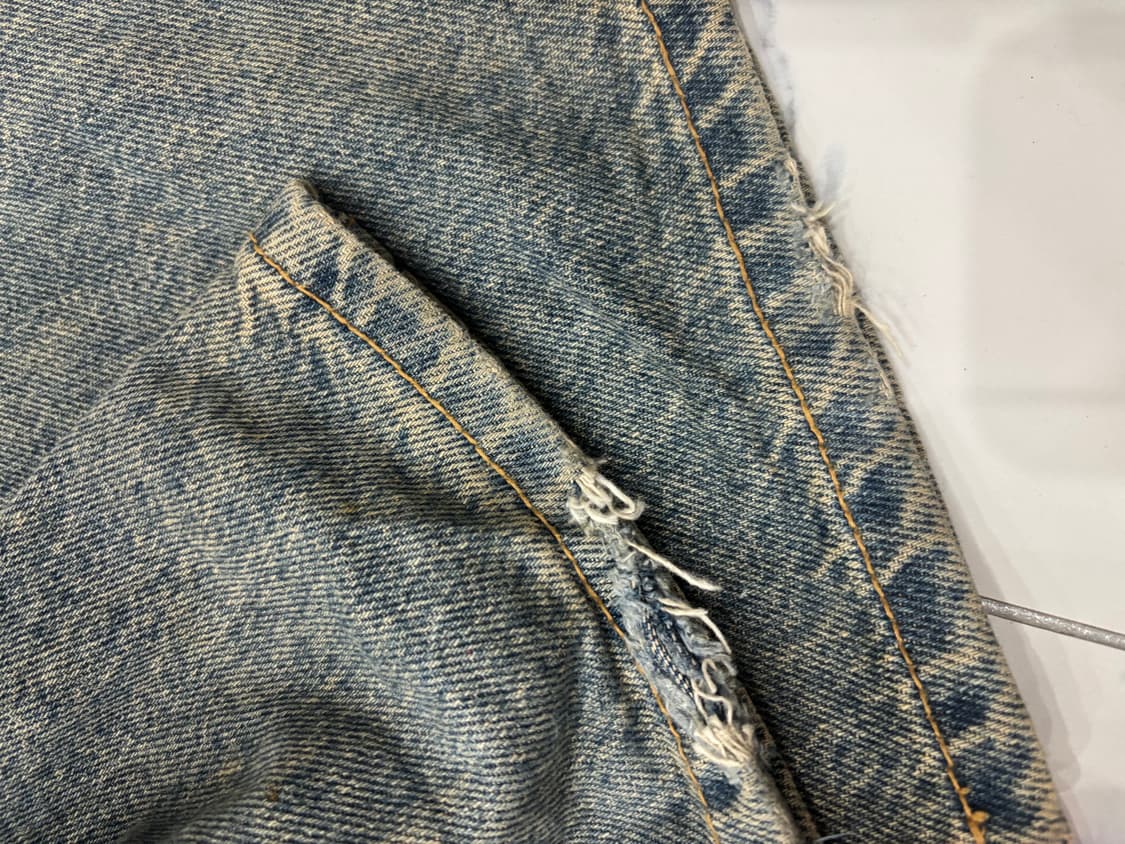 샌드워싱 세미와이드데님 판매합니다 상품이미지3