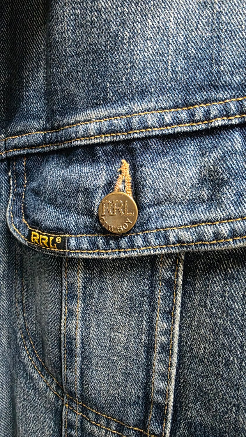 RRL 더블알엘 LOT271 데님자켓 L사이즈 상품이미지3