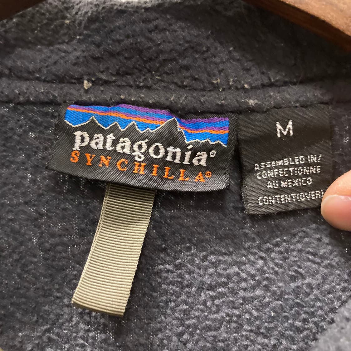 90s 빈티지 파타고니아 신칠라 플리스 집업 상품이미지5