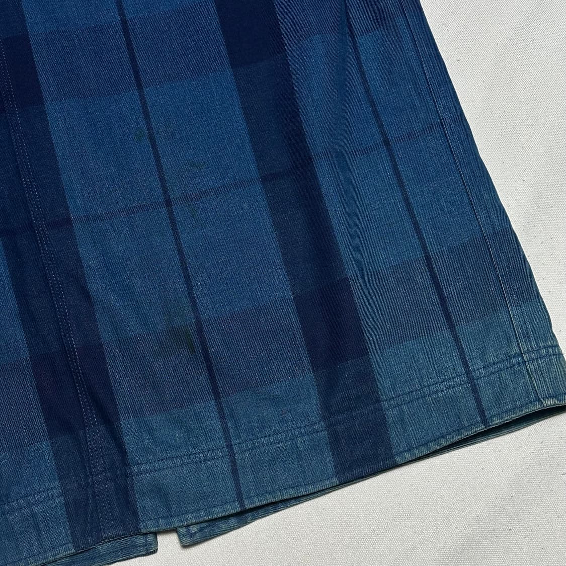 XL 폴로 컨트리 랄프로렌 코듀로이 카라 체크 번 코트 상품이미지7