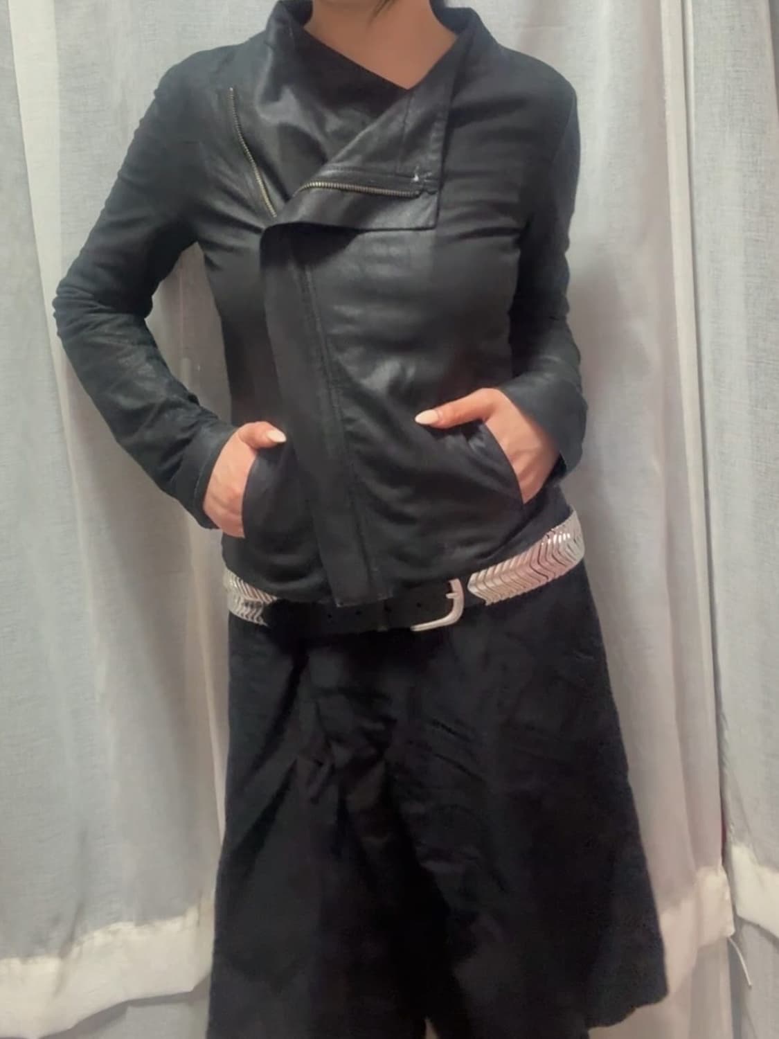 Vintage leather jacket 상품이미지1