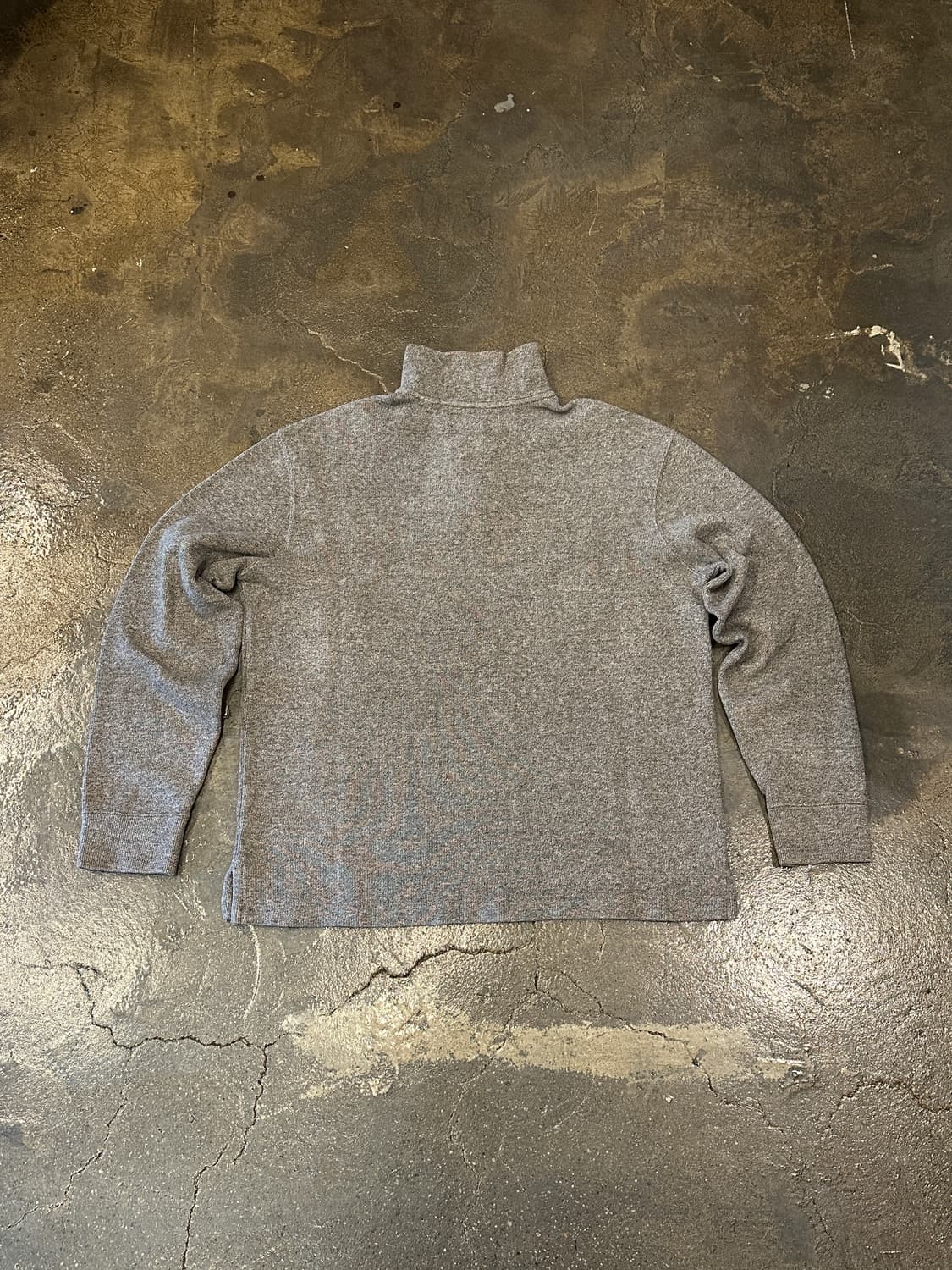 폴로 랄프로렌 하프집업 니트 그레이 M 상품이미지2