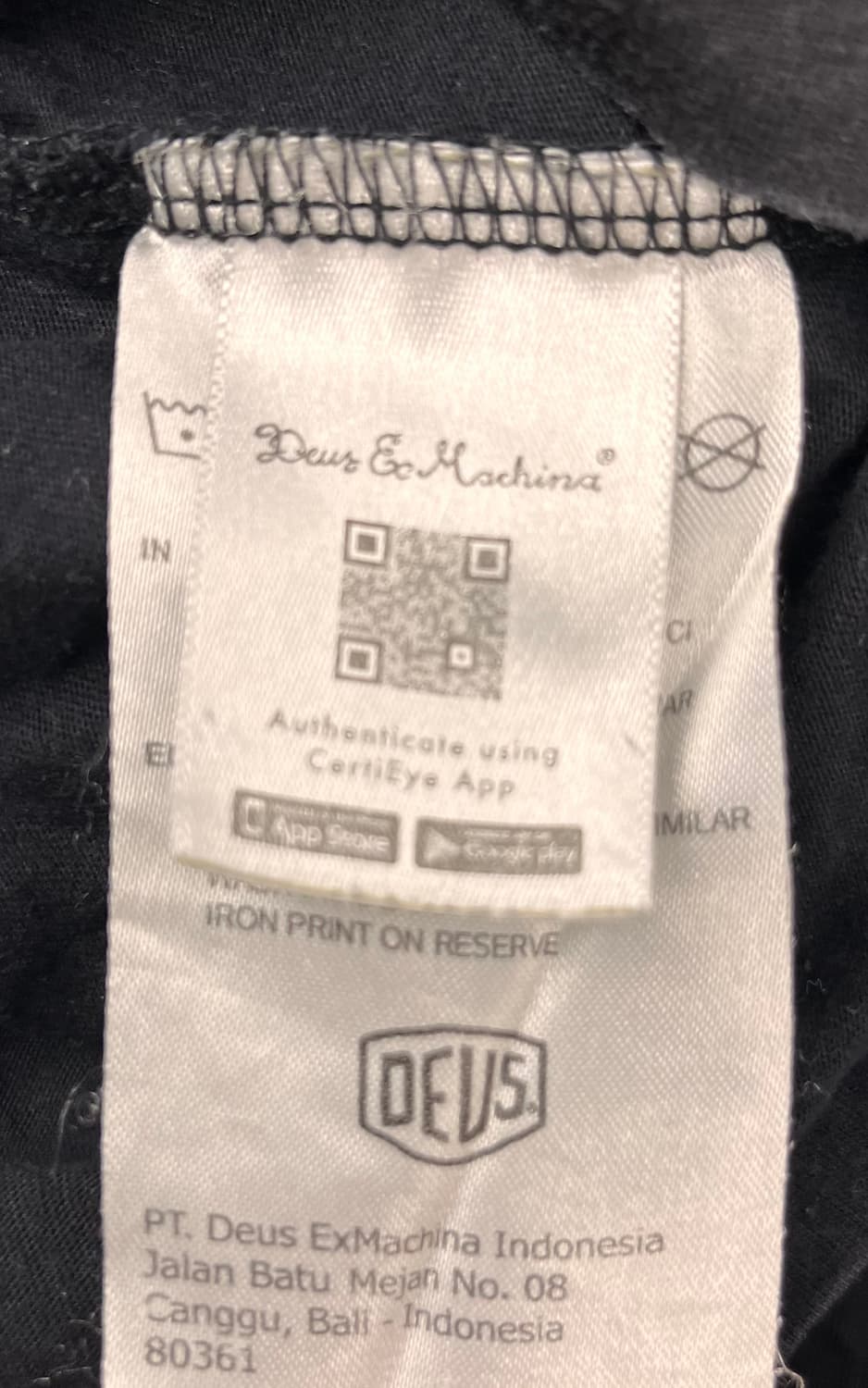 데우스 Deus Ex Machina 반팔 티셔츠 L 상품이미지5