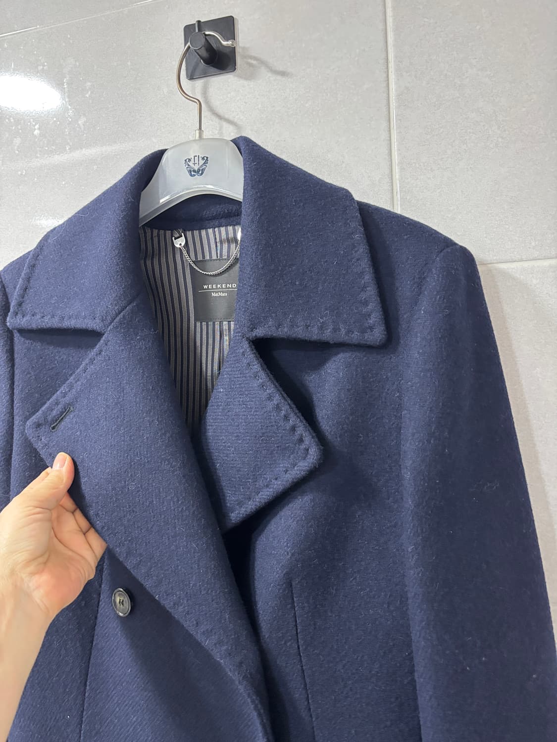 정품)막스마라 롱 코트 상품이미지5