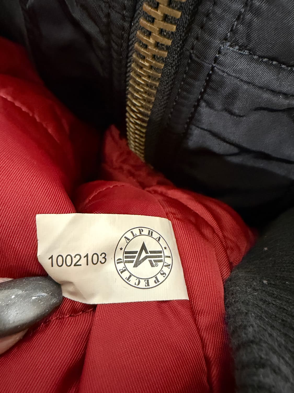 알파 인더스트리 MA-1 테크 포켓 항공 점퍼 상품이미지6