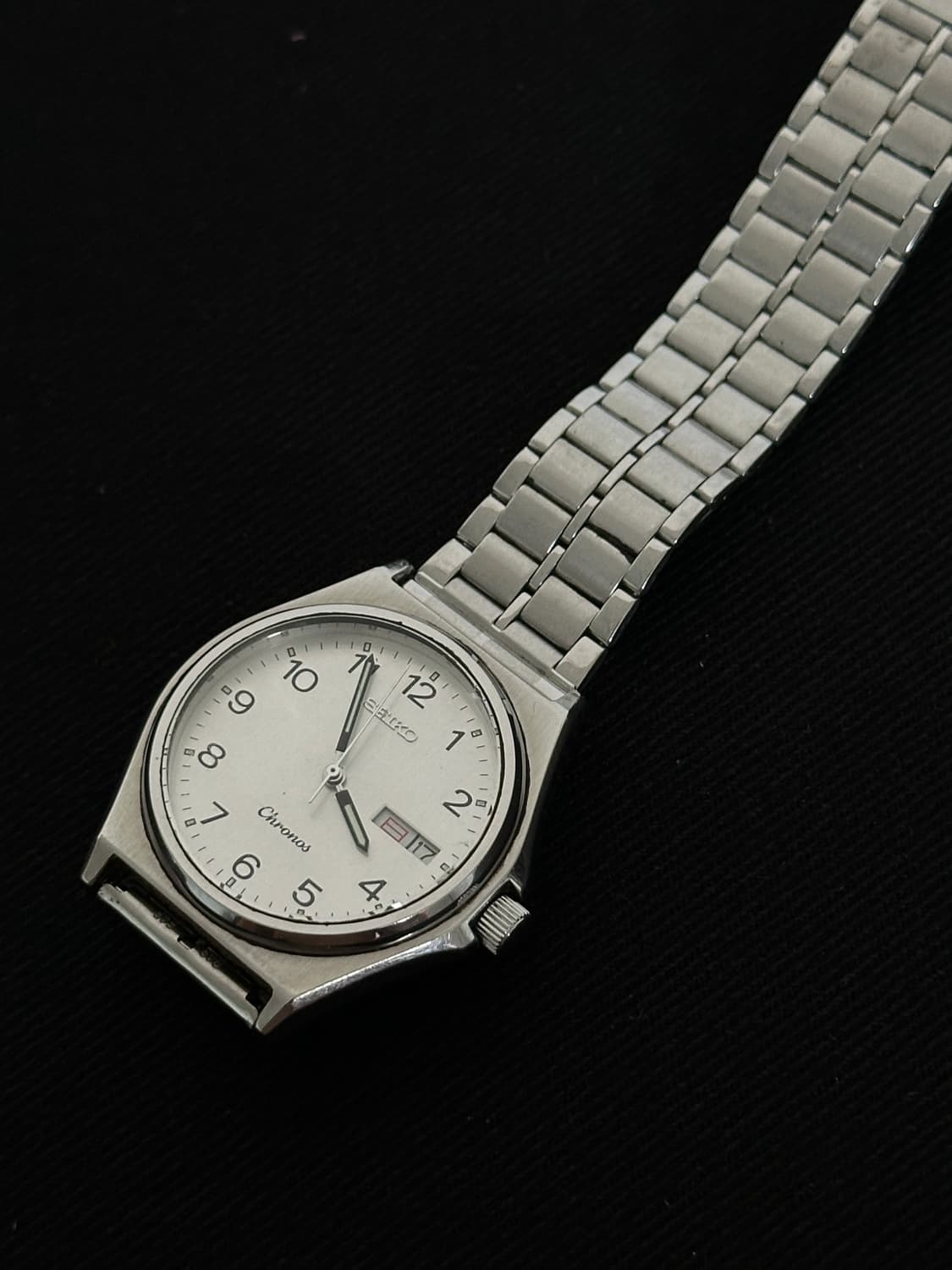 Seiko Vintage 세이코 크로노스 데이데이트 시계 상품이미지2