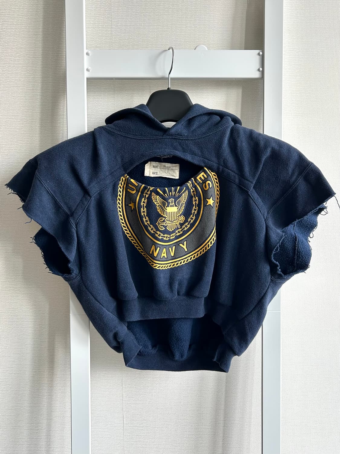 77circa 크롭 후드 (미야오 착용) 상품이미지1