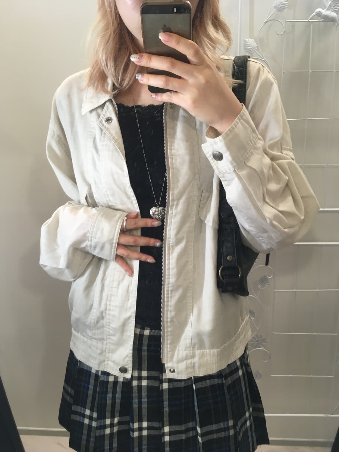 jpn vintage ivory London blouson  상품이미지3