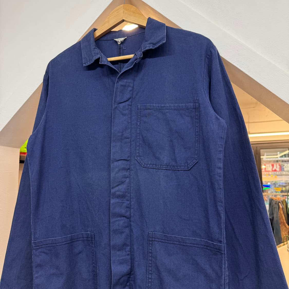 80s 빈티지 프렌치 워크 자켓 (S)   상품이미지2