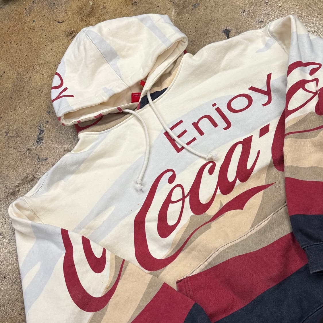 [정품/M] 코카콜라 Enjoy 후드티 b10 상품이미지1