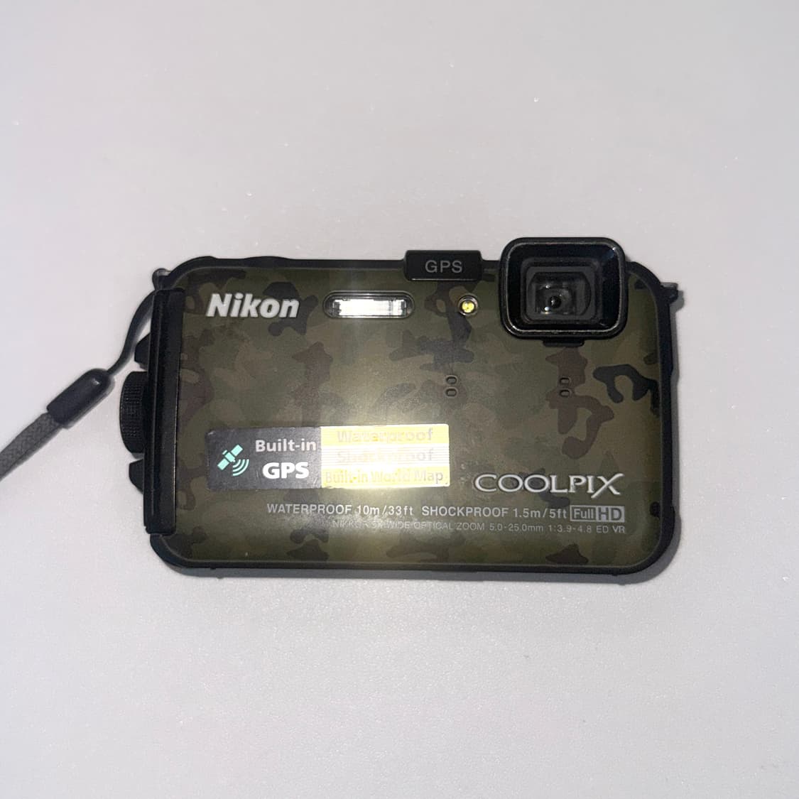[S급] 니콘 쿨픽스 AW100 카모 디지털 카메라 디카 상품이미지2