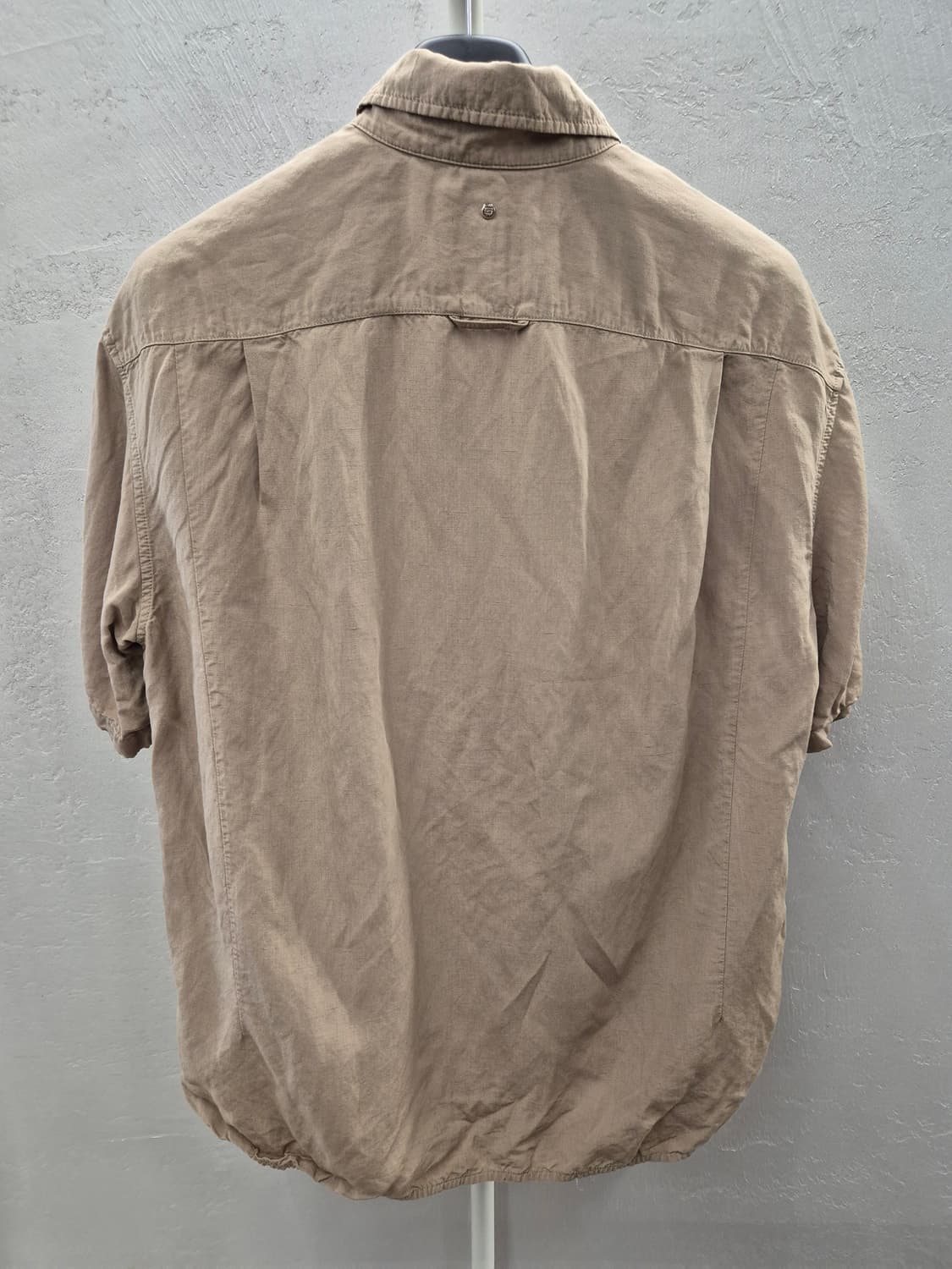 SYSTEM 반팔 셔츠 카키색 100 상품이미지3