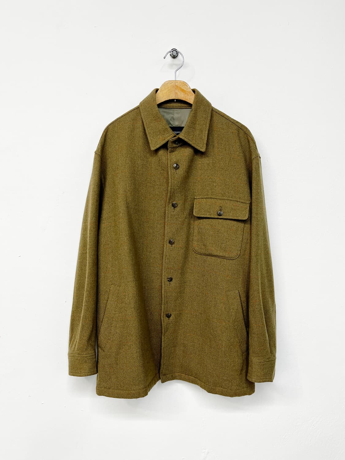 버버리 울 셔츠 자켓 상품이미지4