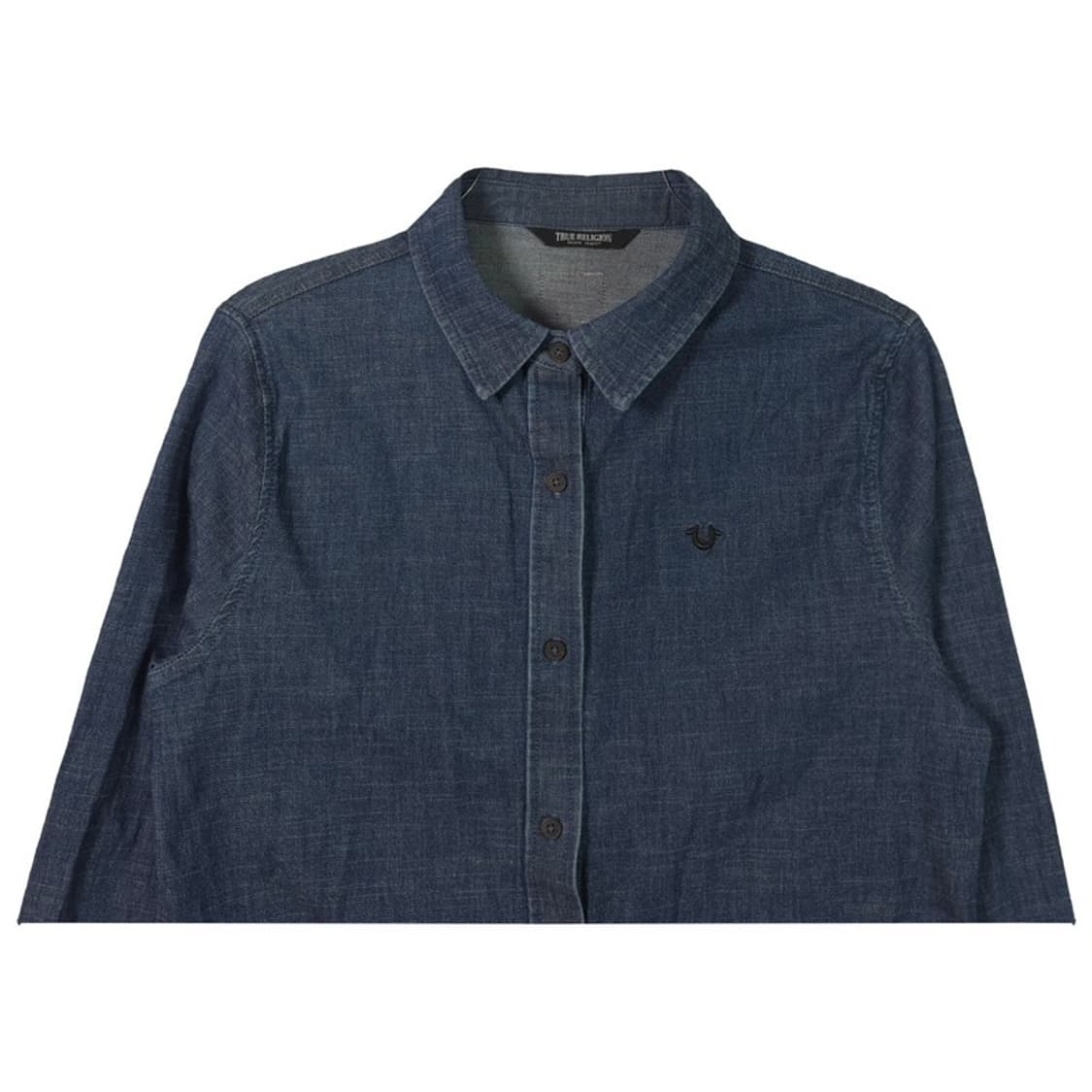 트루릴리전 시그니처 로고 인디고 데님 셔츠 S 상품이미지3