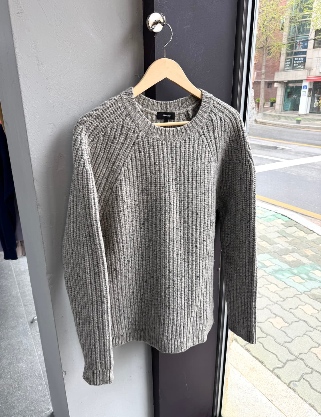 L/ 띠어리 캐시미어 블렌딩 헤비 니트 상품이미지2