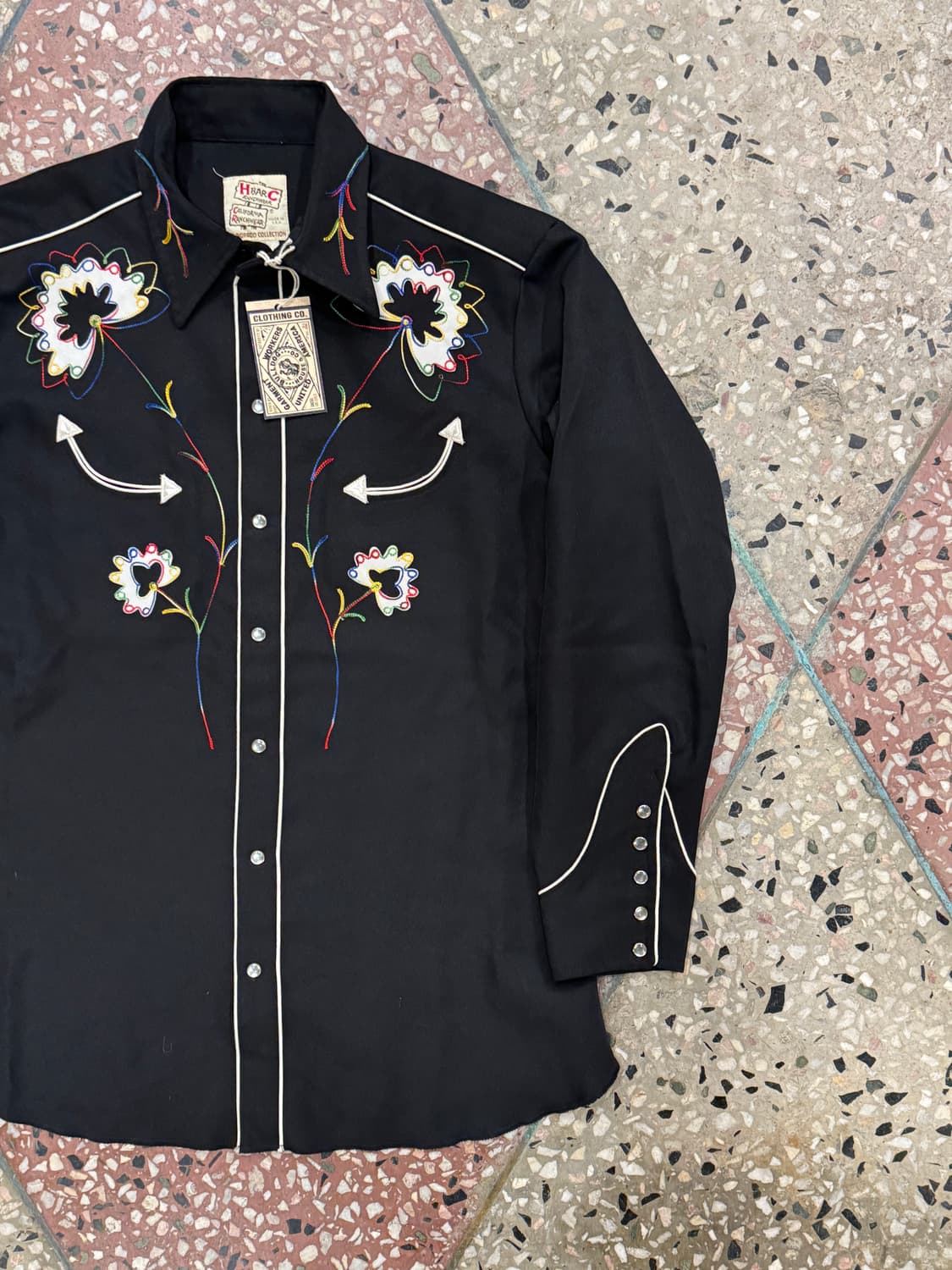 70s HBarC 웨스턴 셔츠 (42) 상품이미지3