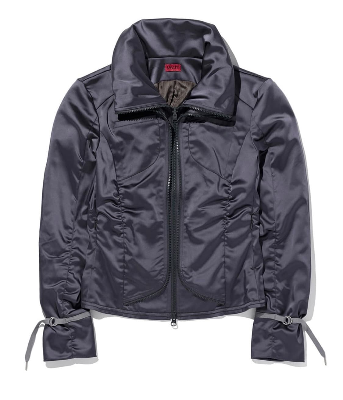 미스치프 MOTO ZIP JACKET_CHARCOAL 상품이미지1