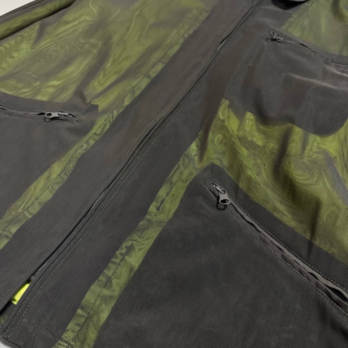 카브엠트(CAVEMPT) 24ss 라인드 파워넷 나일론 혼방 블루종 자켓 상품이미지5