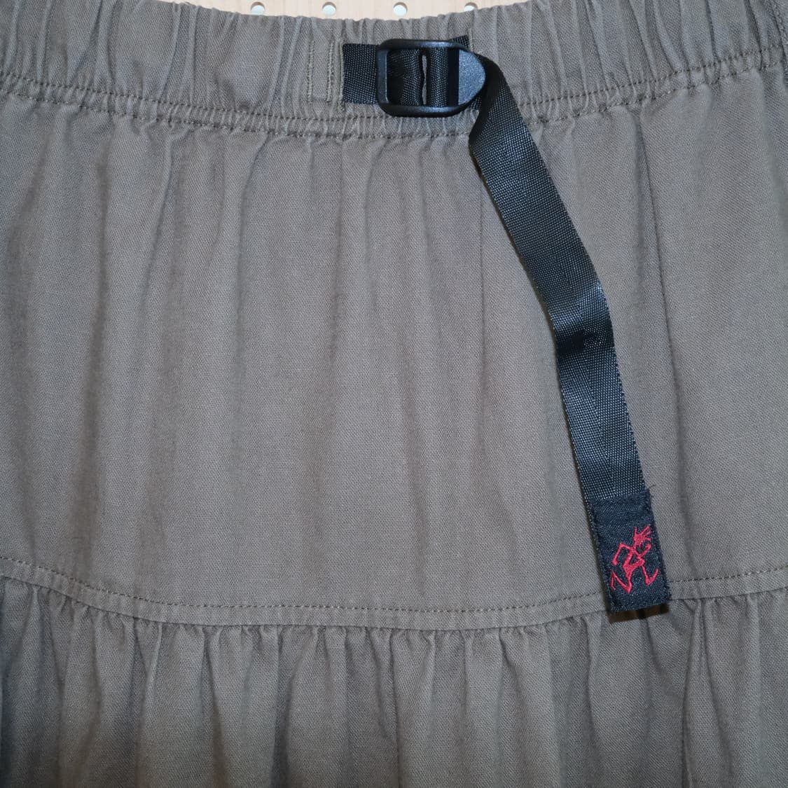 그라미치 주름 롱스커트 상품이미지3