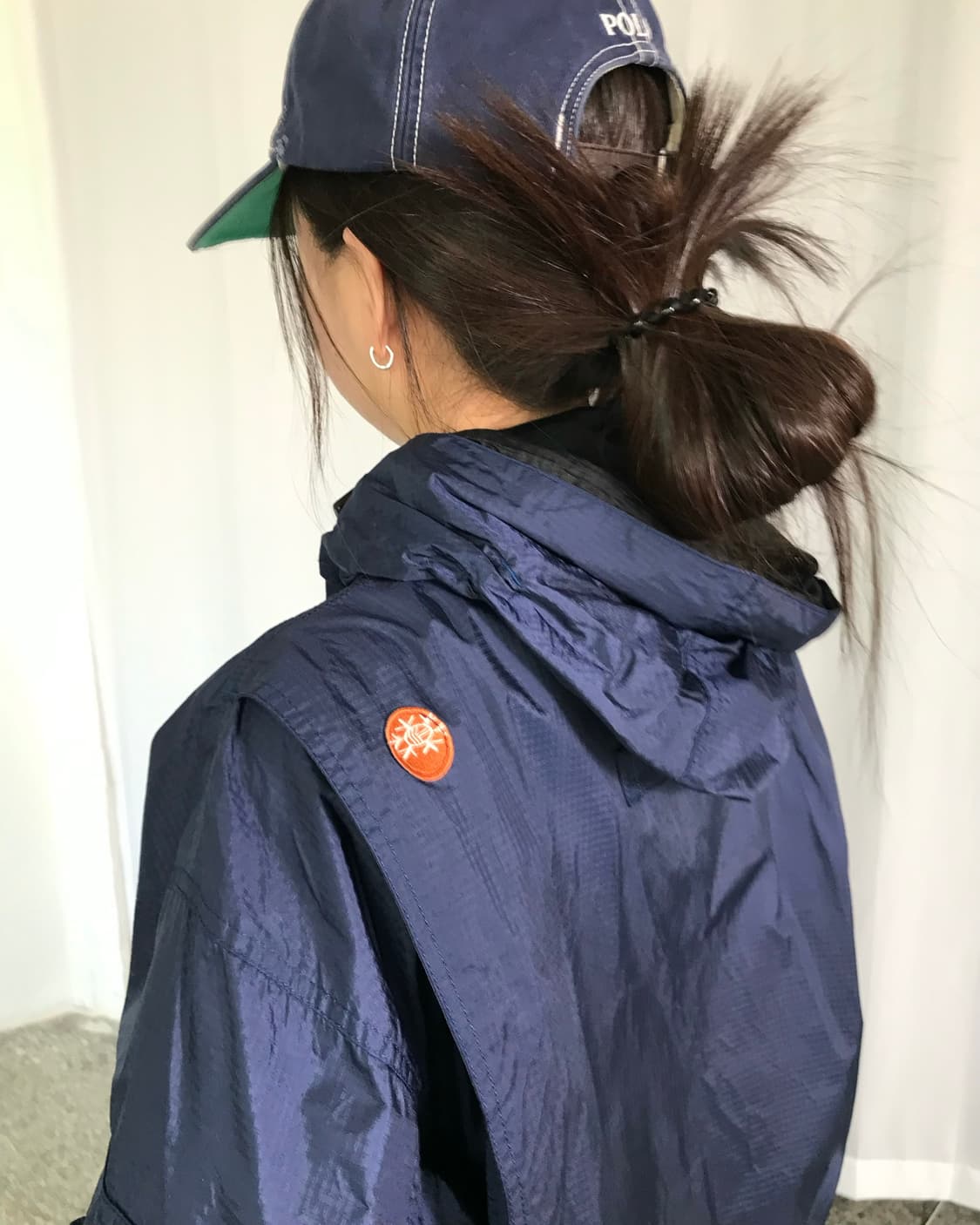 네이비 스키장 아노락  상품이미지2