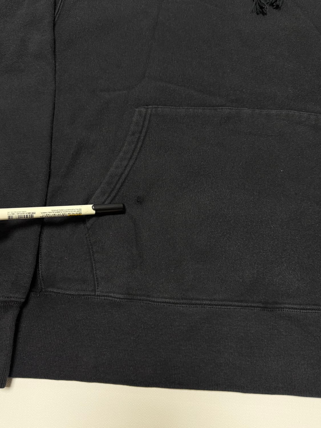 챔피온 리버스위브 블랙 후드 상품이미지5