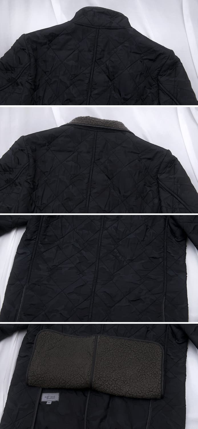 시리즈 (series) 이너울 시어링 카모플라쥬 퀼팅자켓 (95-100) 상품이미지5