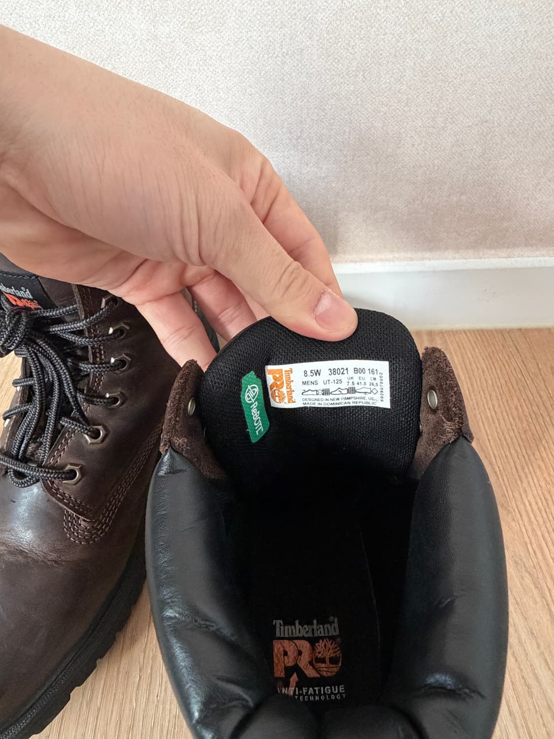 팀버랜드 프로 6인치 Direct Attach 스틸토 부츠 상품이미지3