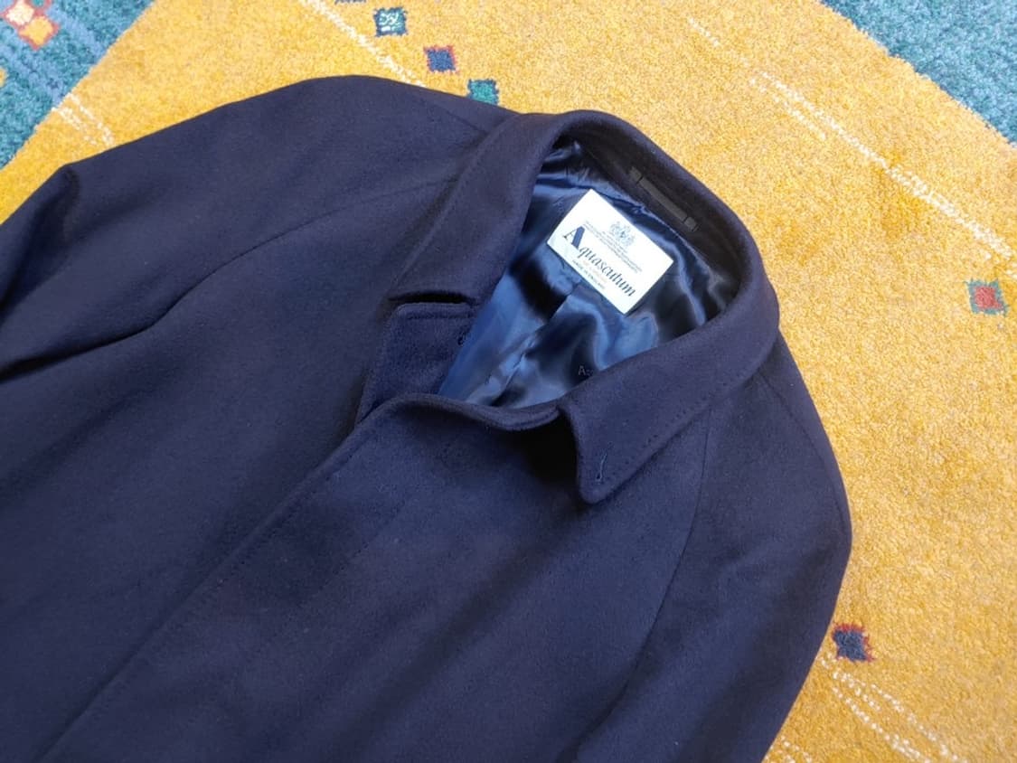 아쿠아스쿠텀 캐시미어 래글런 코트 상품이미지7