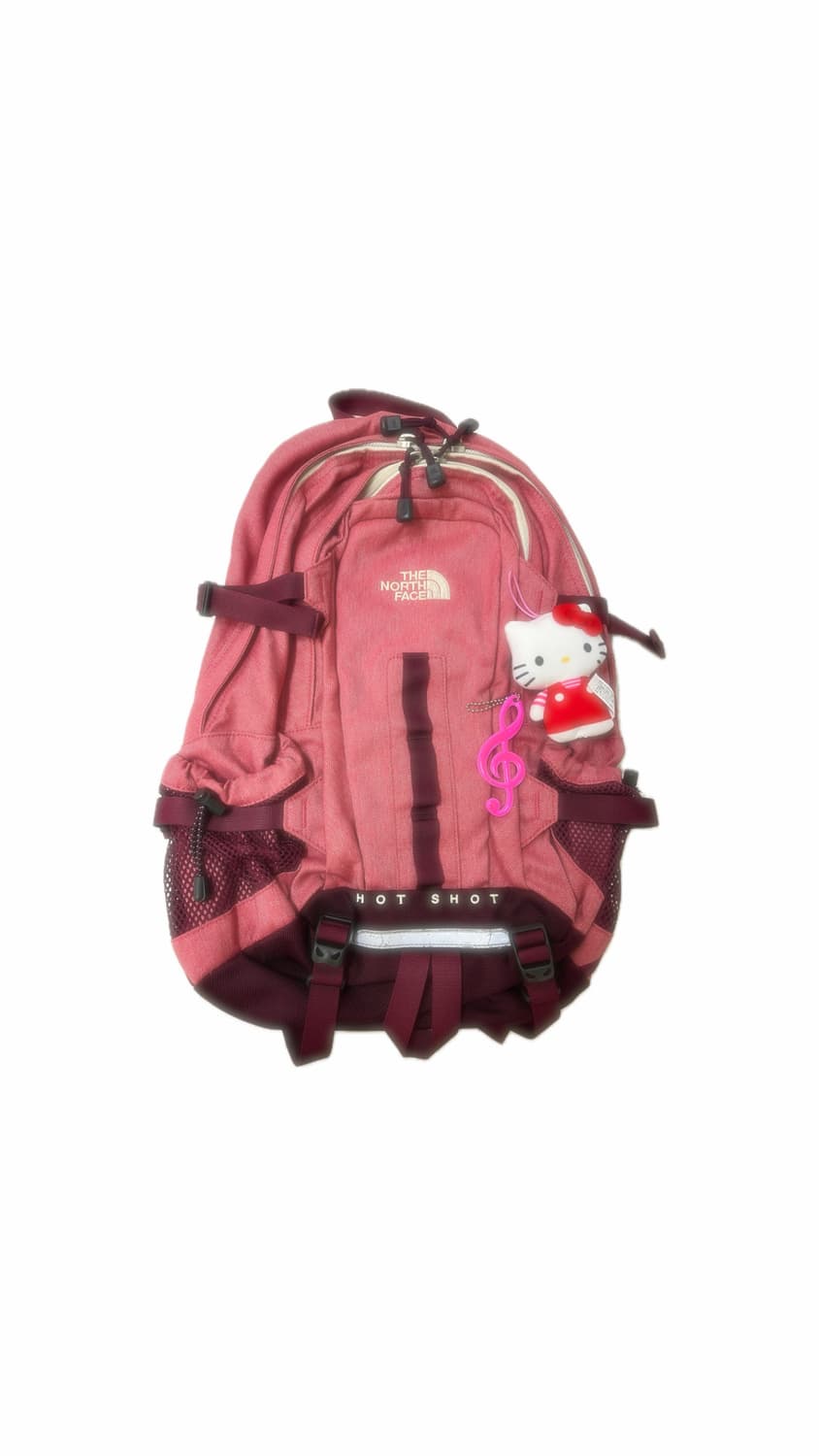 노스페이스 HOT SHOT 핑크 백팩 🎀 상품이미지1