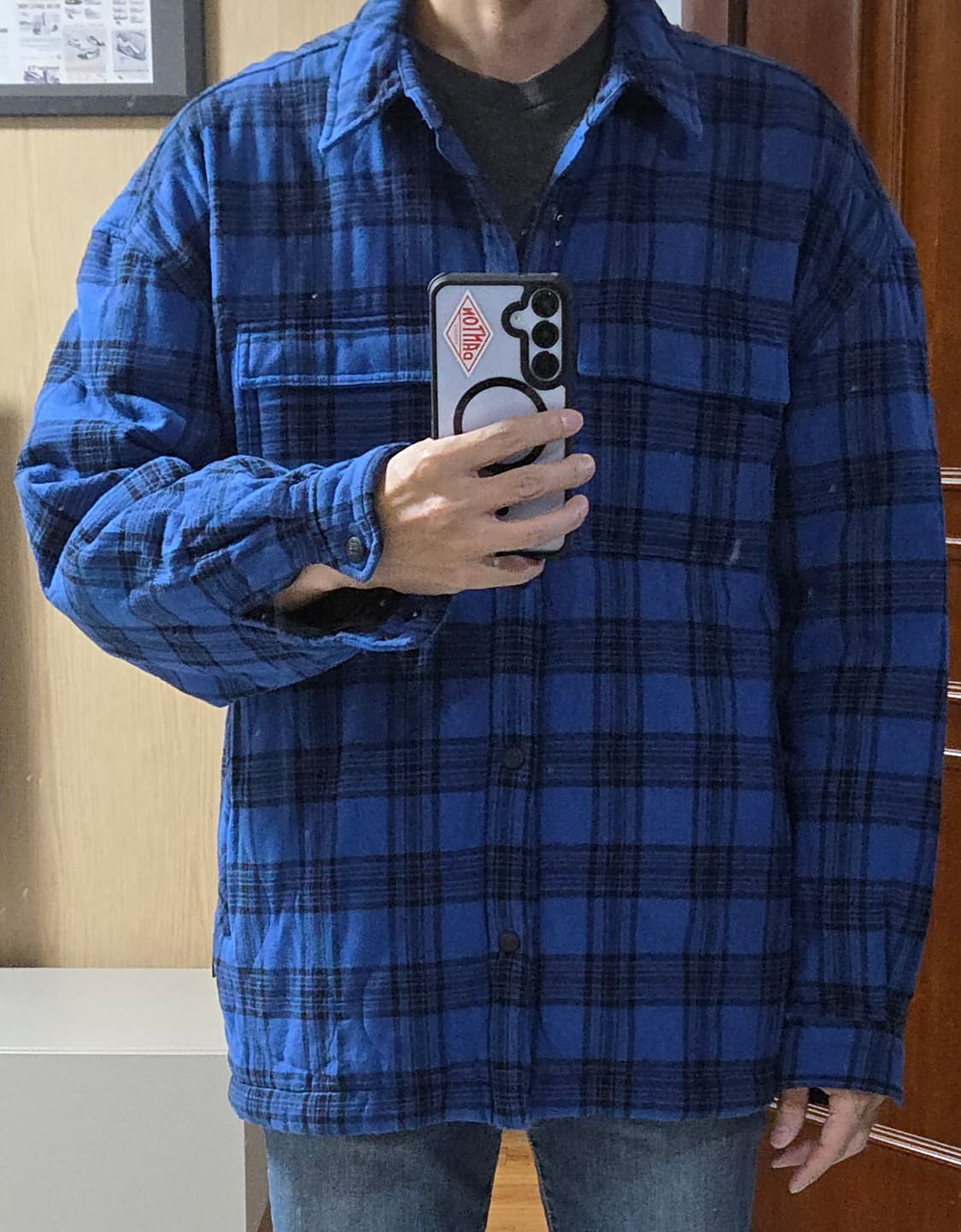 (착샷) 오닐 플란넬 신슐레이트 점퍼 Oneill 상품이미지9