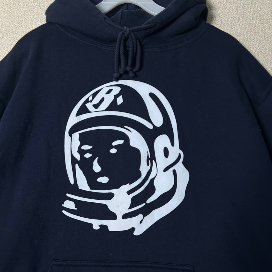 (M) BBC 빌리네어보이즈클럽 딥 네이비 헬멧 후드 상품이미지3