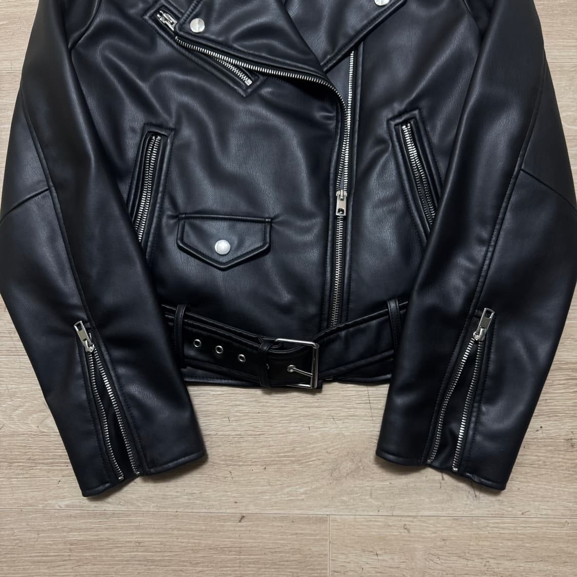 자라 싱글라이더 가죽자켓 상품이미지3