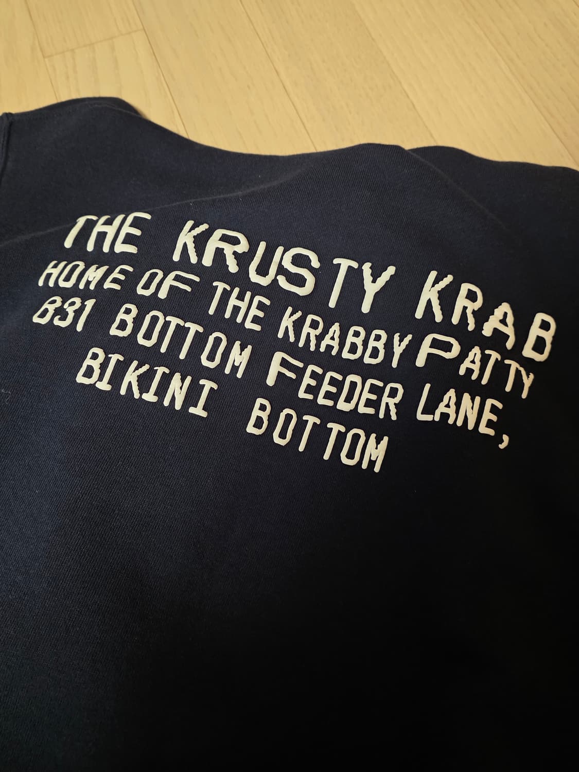 유니클로 스폰지밥 후드티 - 160 상품이미지3