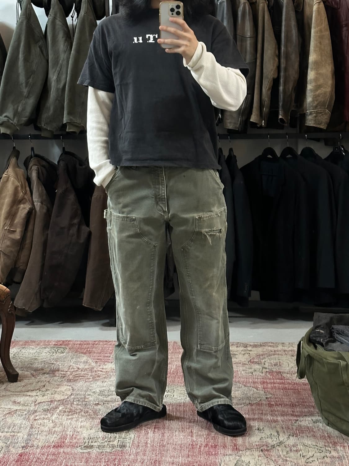 OG 칼하트 B136 더블니 MOS 칼하트 썩블니 상품이미지2