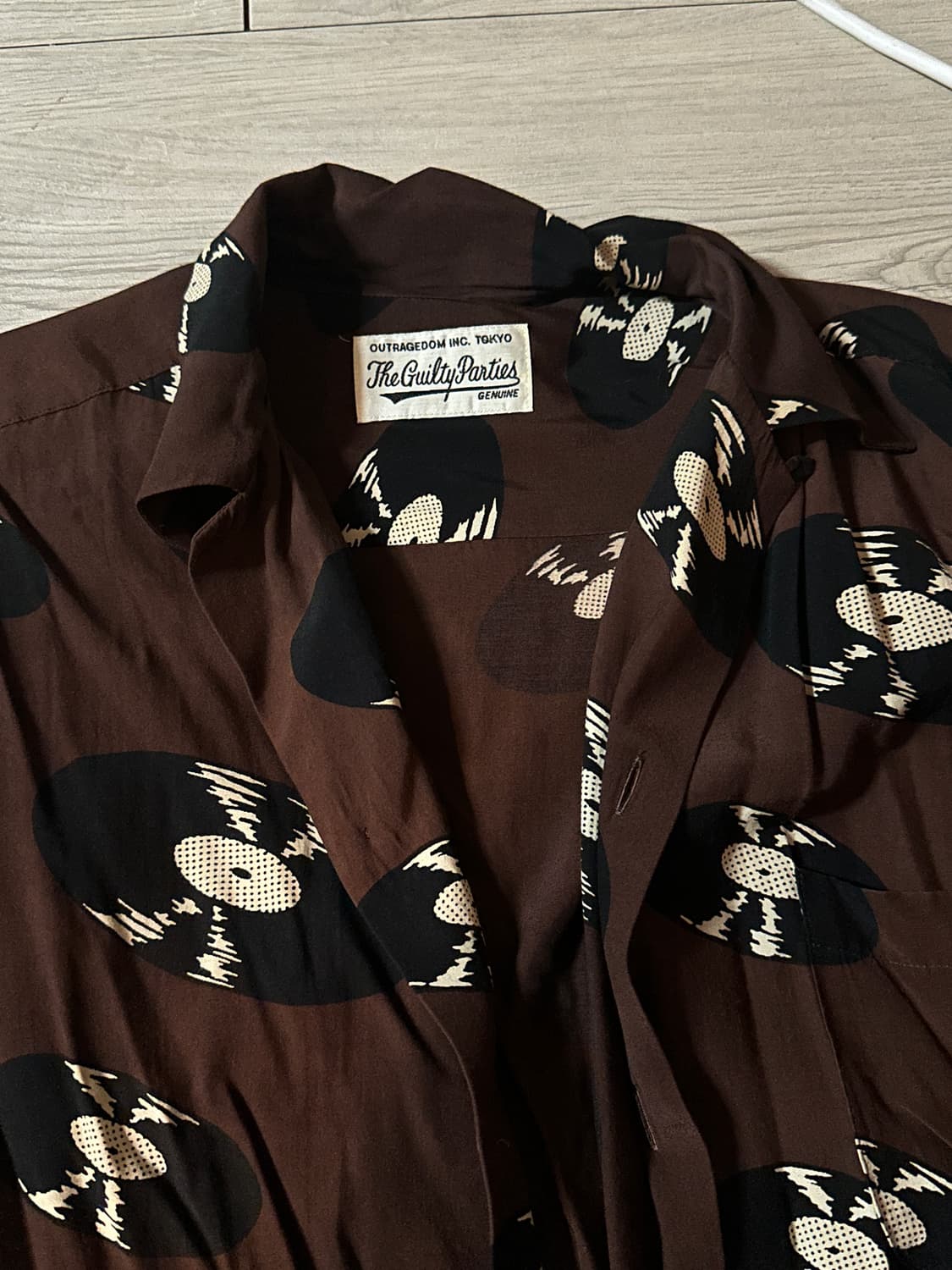 와코마리아 바이닐 하와이안 셔츠 상품이미지2