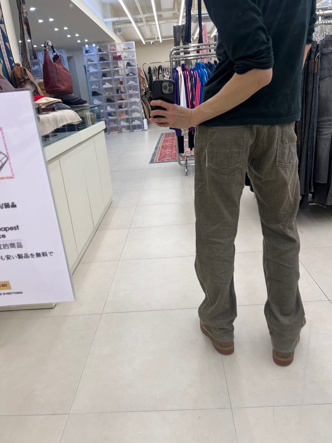 빈티지 린넨 팬츠 34 상품이미지7