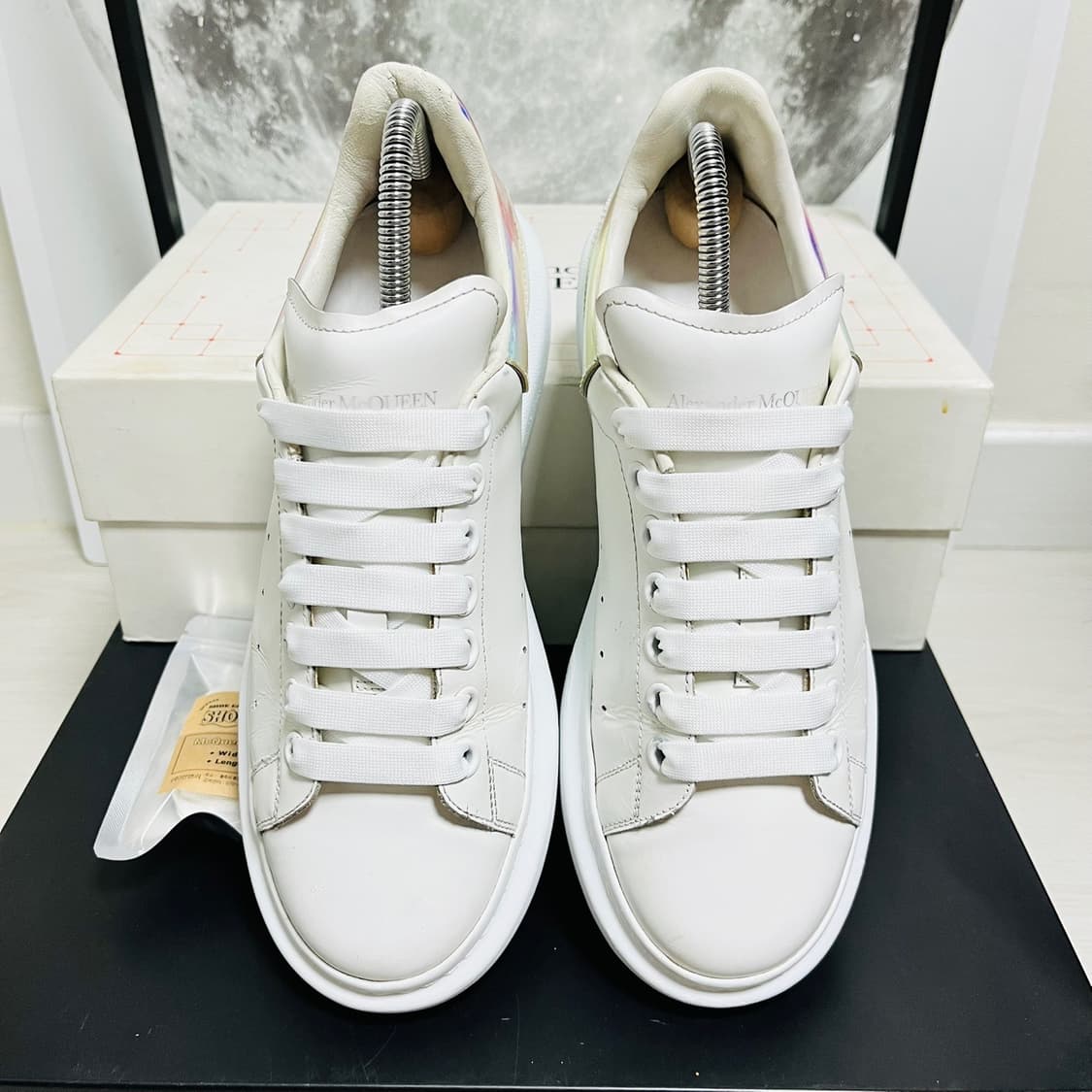 정품 40) 알렉산더 맥퀸 오버솔 스니커즈 255~260 상품이미지3