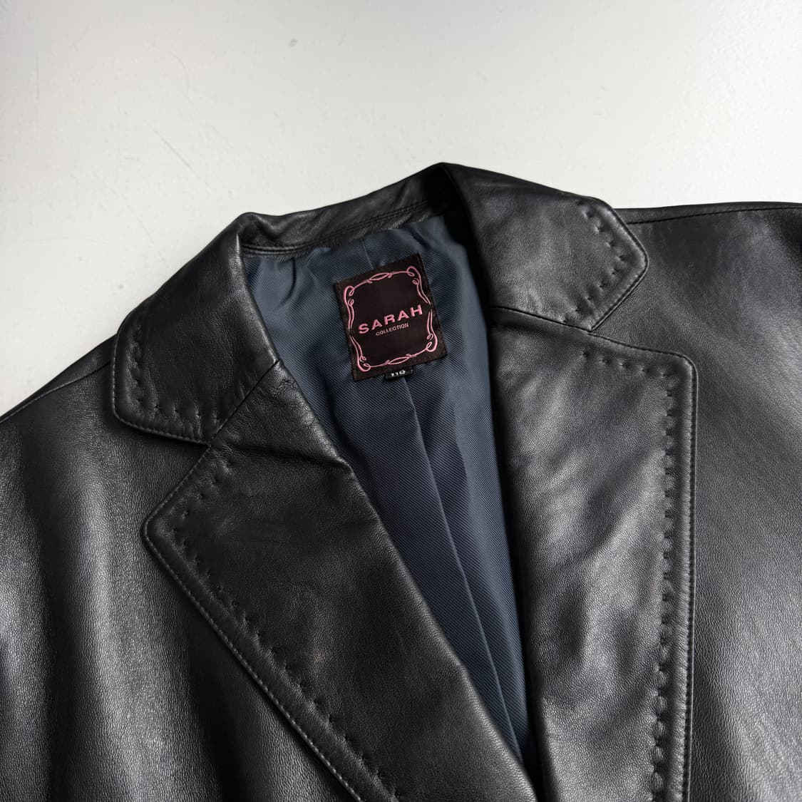 빈티지 양가죽 리얼레더 가죽 블레이저 자켓 상품이미지3