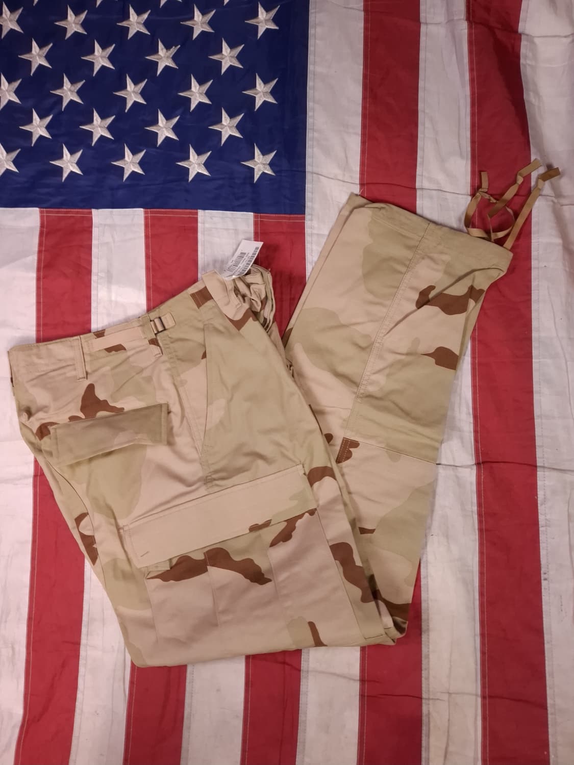 새제품 오리지날 00's 미군 DCU 사막삼색 립스탑 BDU 팬츠 상품이미지1