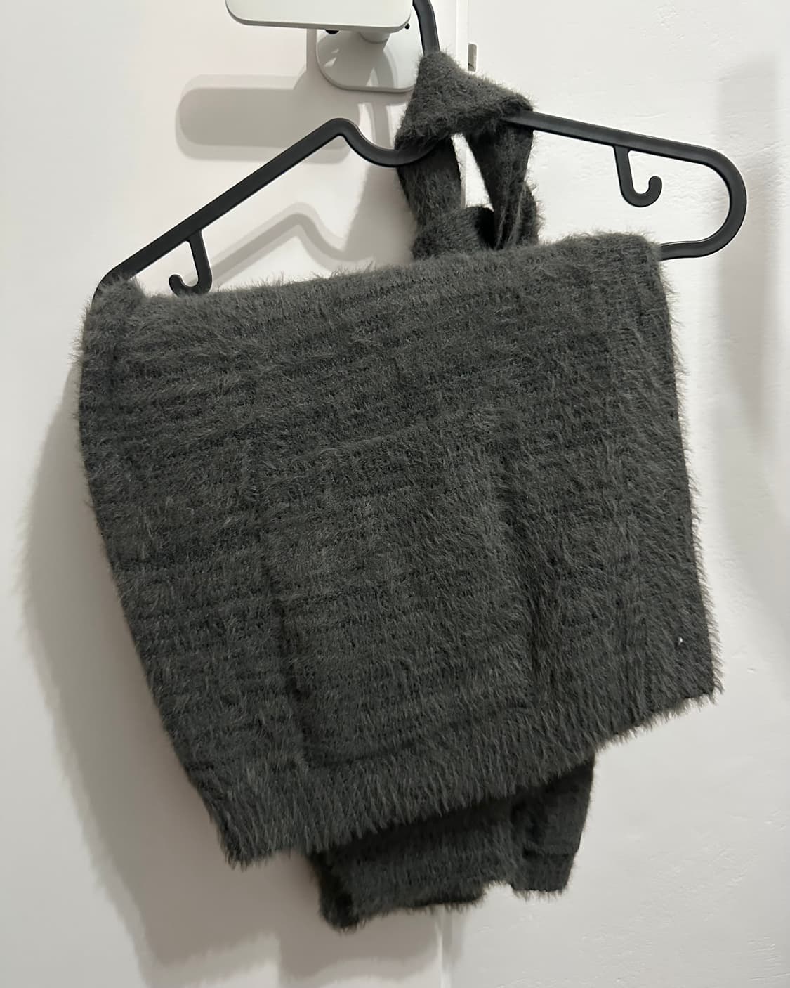ASON LUCA TIE CARDIGAN CHARCOAL 상품이미지7
