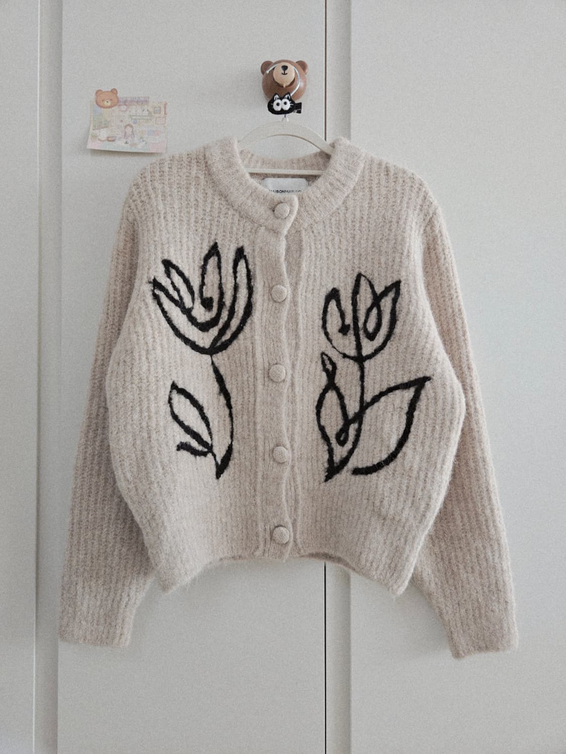 메종마레 bloom 니트가디건 스웨터 상품이미지1