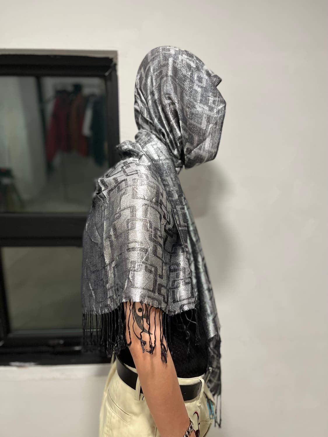 Glitter Pattern Muffler 상품이미지1