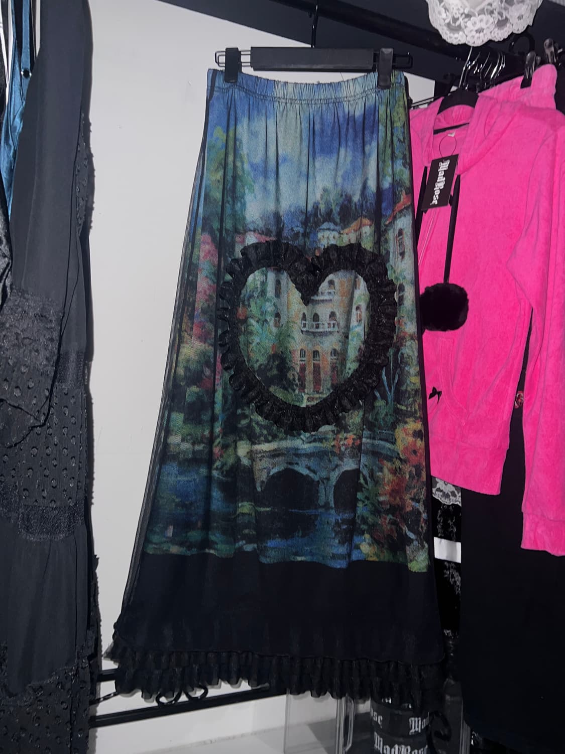 Garden Heart Lace Custom Skirt 상품이미지1