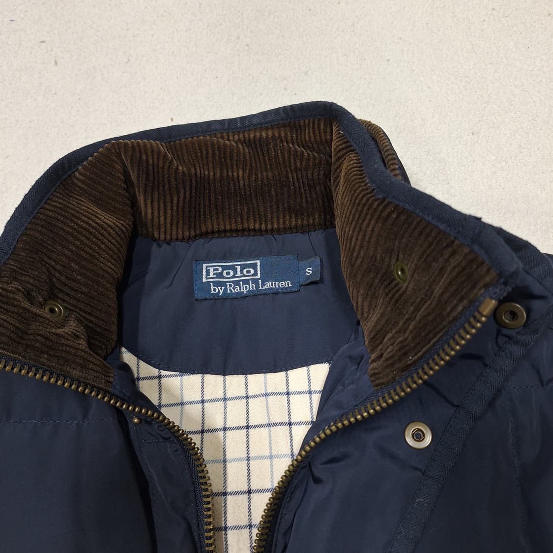 폴로랄프로렌  구스퀼팅패딩S 상품이미지3