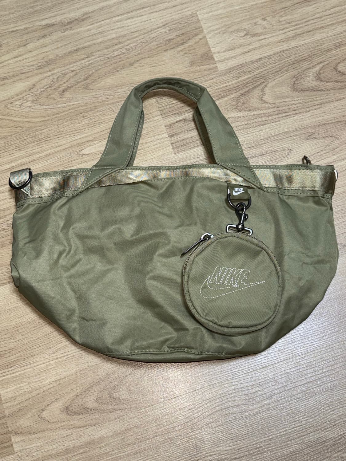 나이키 퓨추라 럭스 크로스백 토트백 카키 상품이미지2